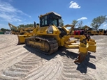 Used Dozer,Used Komatsu in yard,Side of used Komatsu,Front of used Dozer